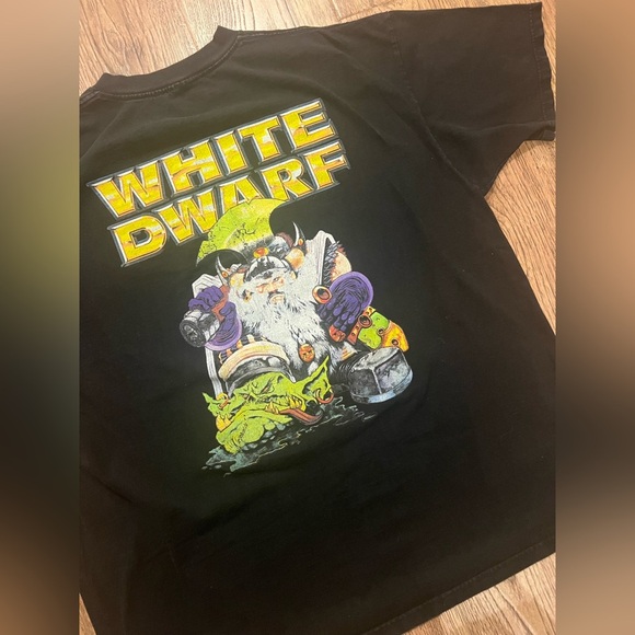 Vintage Tee Other - 1990s Vintage White Dwarf Fantasy Comic Video Game Promo Tee XL Fader